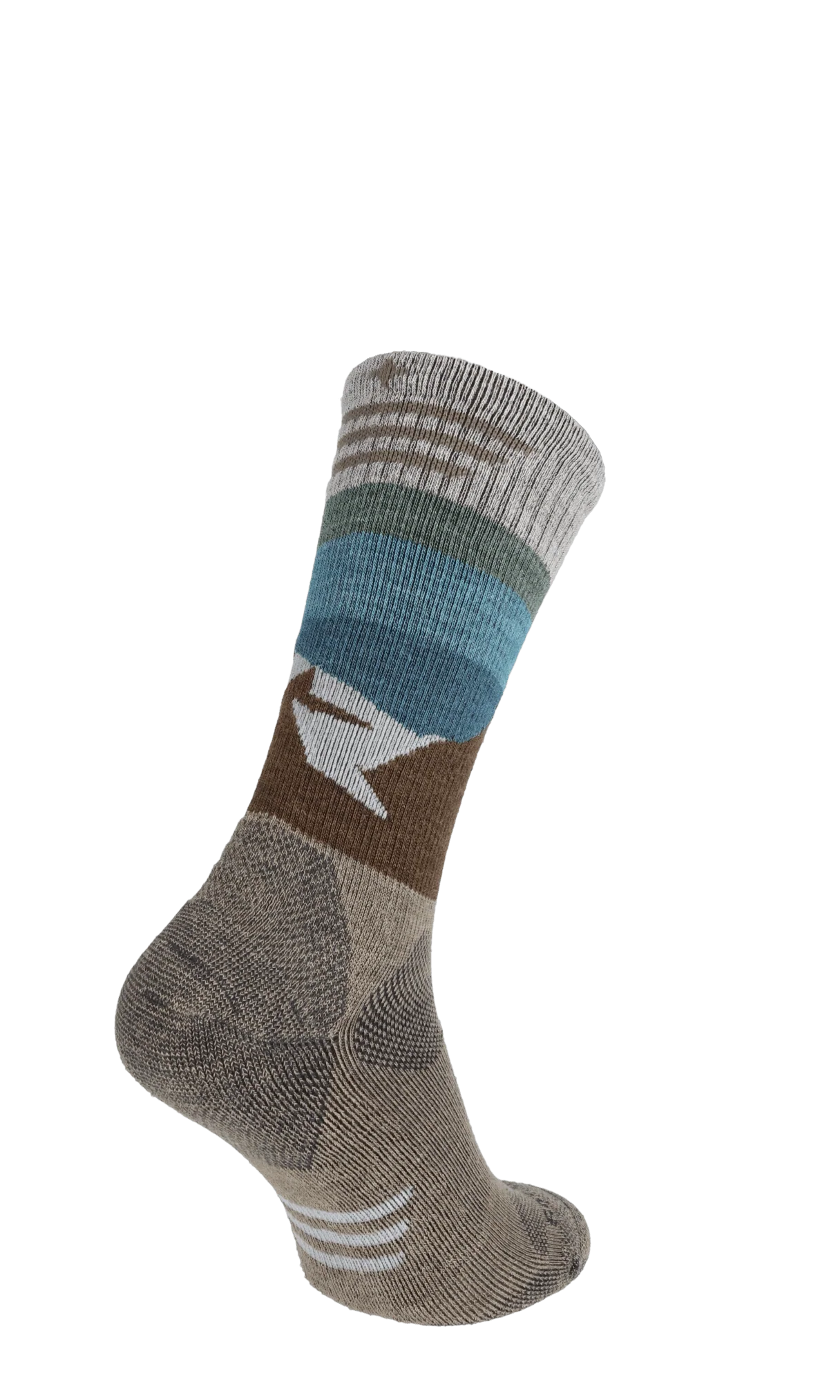 Modern Mountain Crew Heren Wandelsokken Klasse 1 Khaki - Image 4
