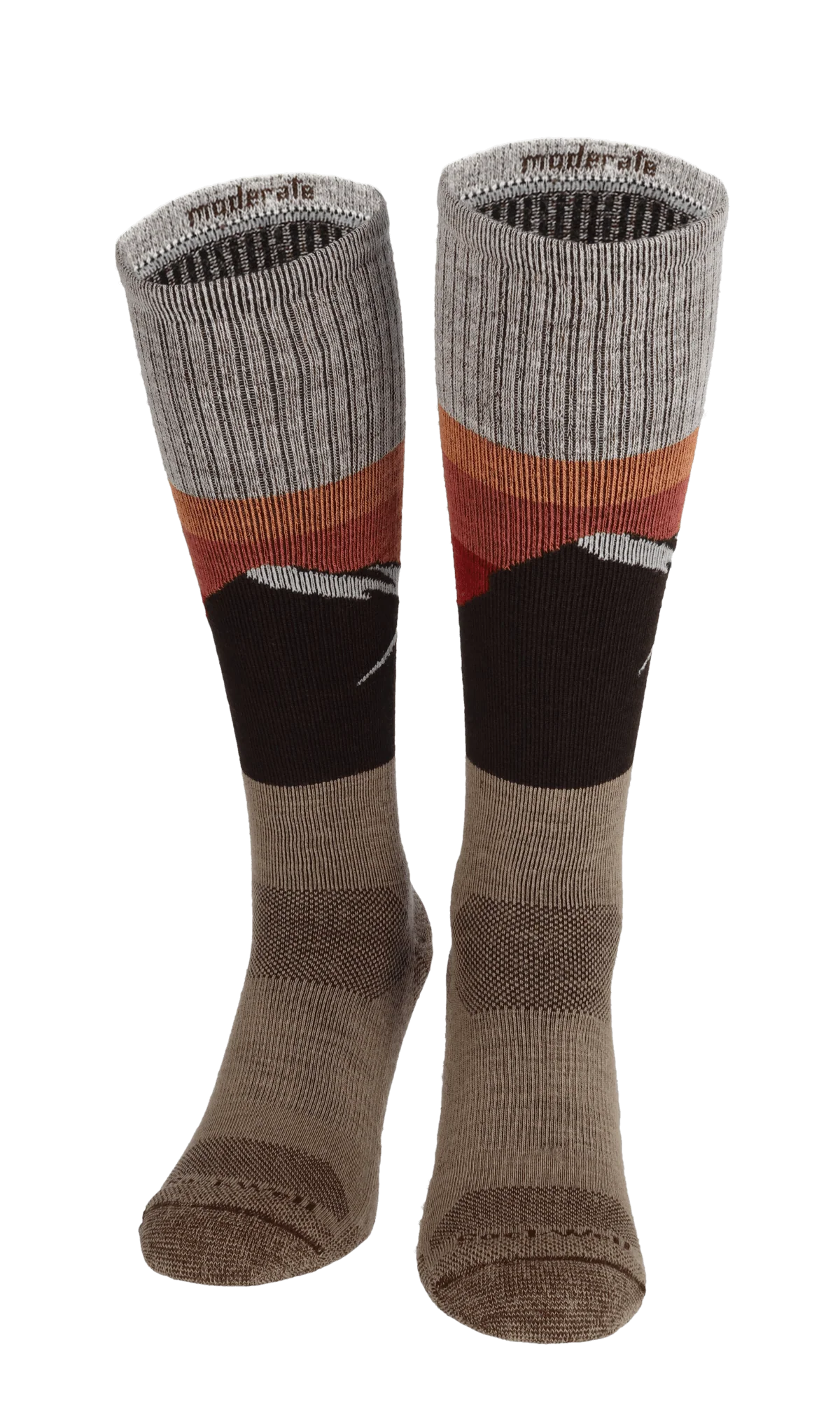 Modern Mountain OTC Heren Wandelsokken Klasse 1 Khaki - Image 2