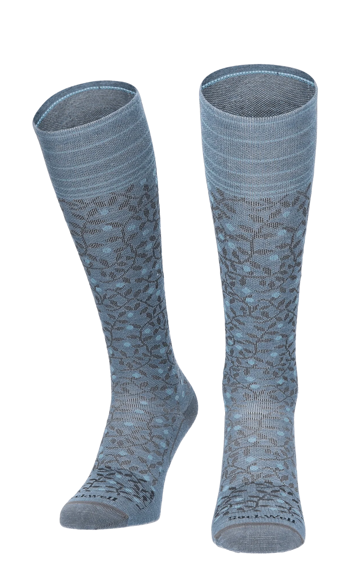 New Leaf Dames Compressiekousen Klasse 2 Bluestone - Image 2