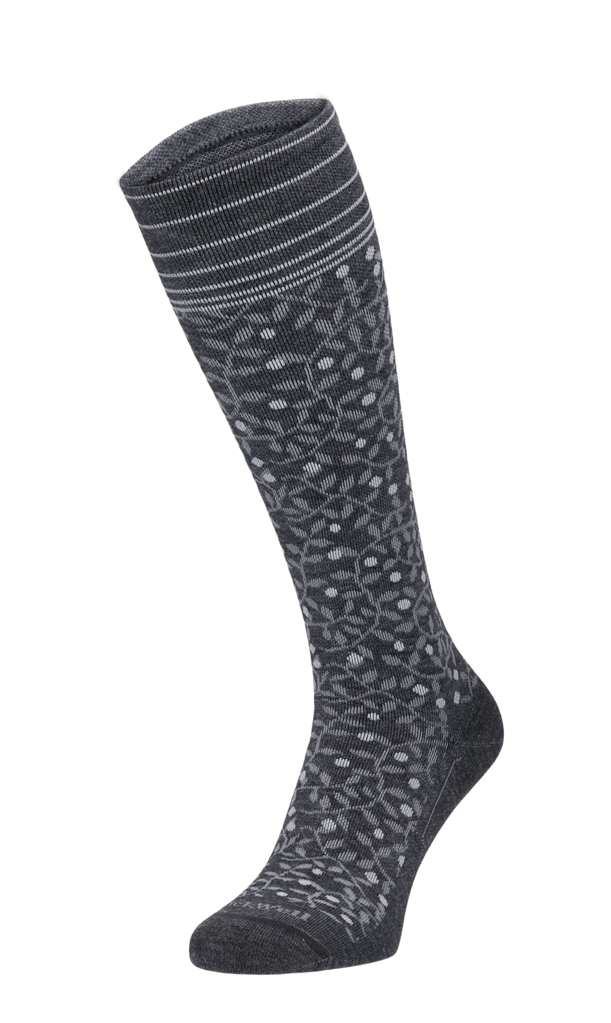 New Leaf Dames Compressiekousen Klasse 2 Charcoal