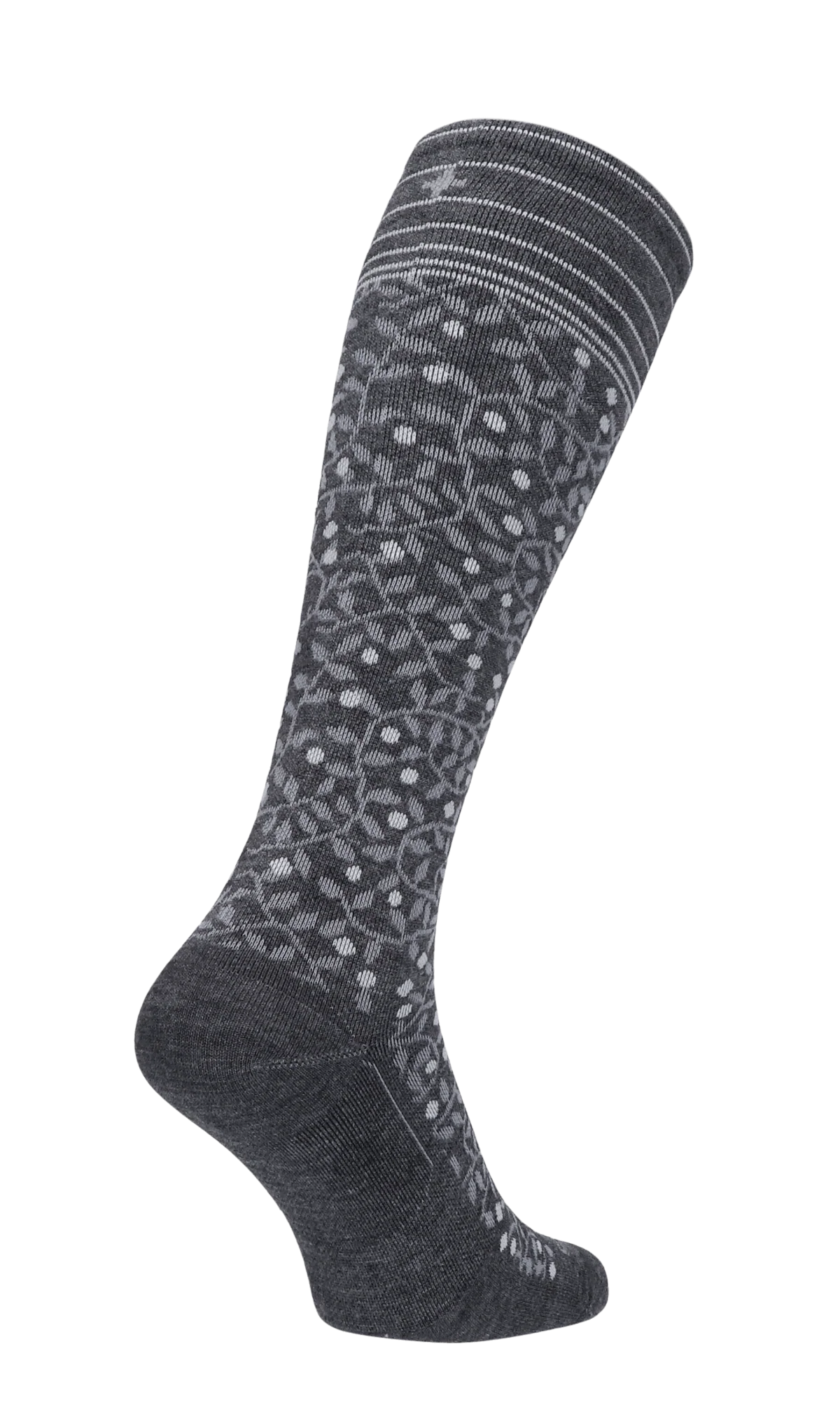 New Leaf Dames Compressiekousen Klasse 2 Charcoal - Image 3