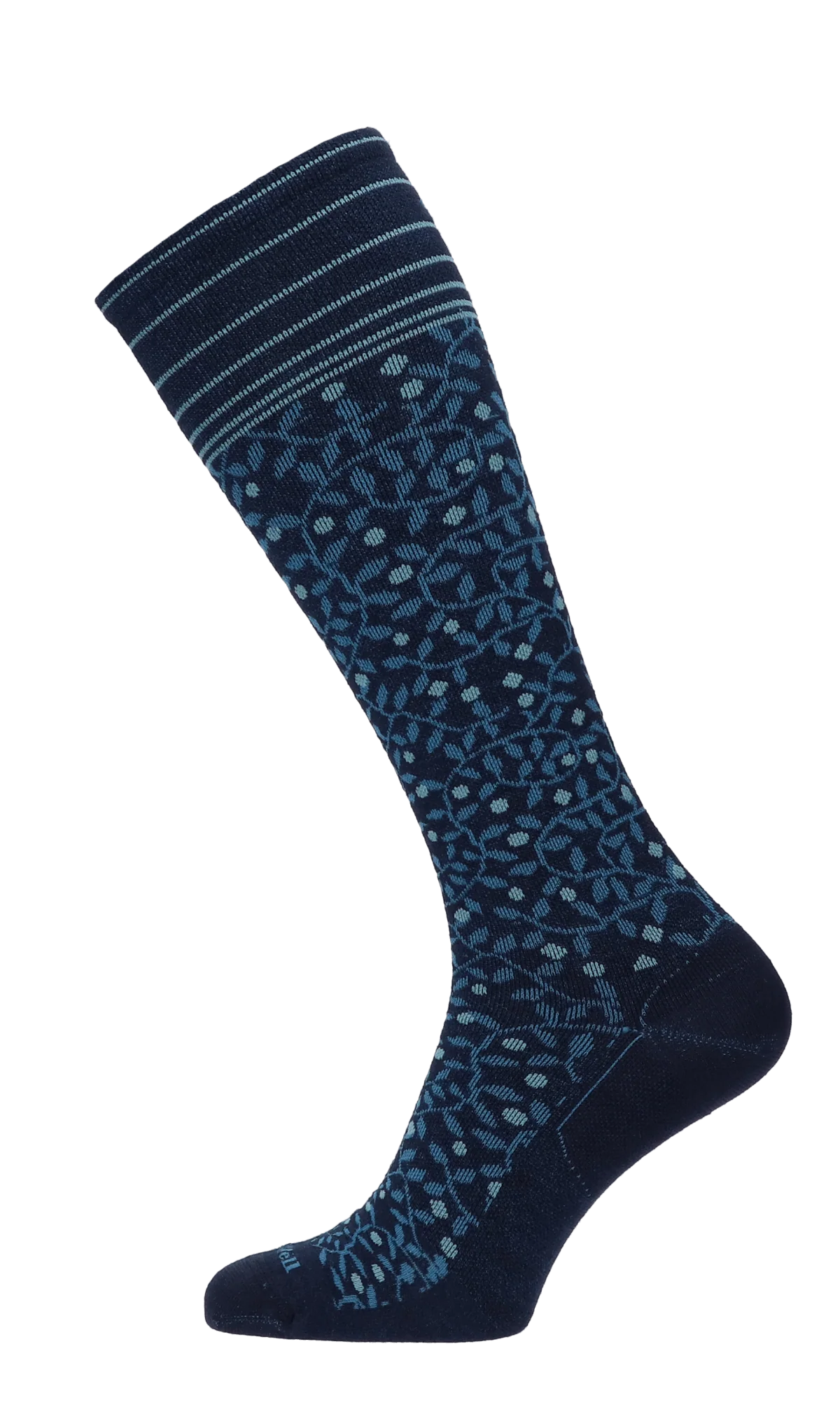New Leaf Dames Compressiekousen Klasse 2 Navy - Image 3