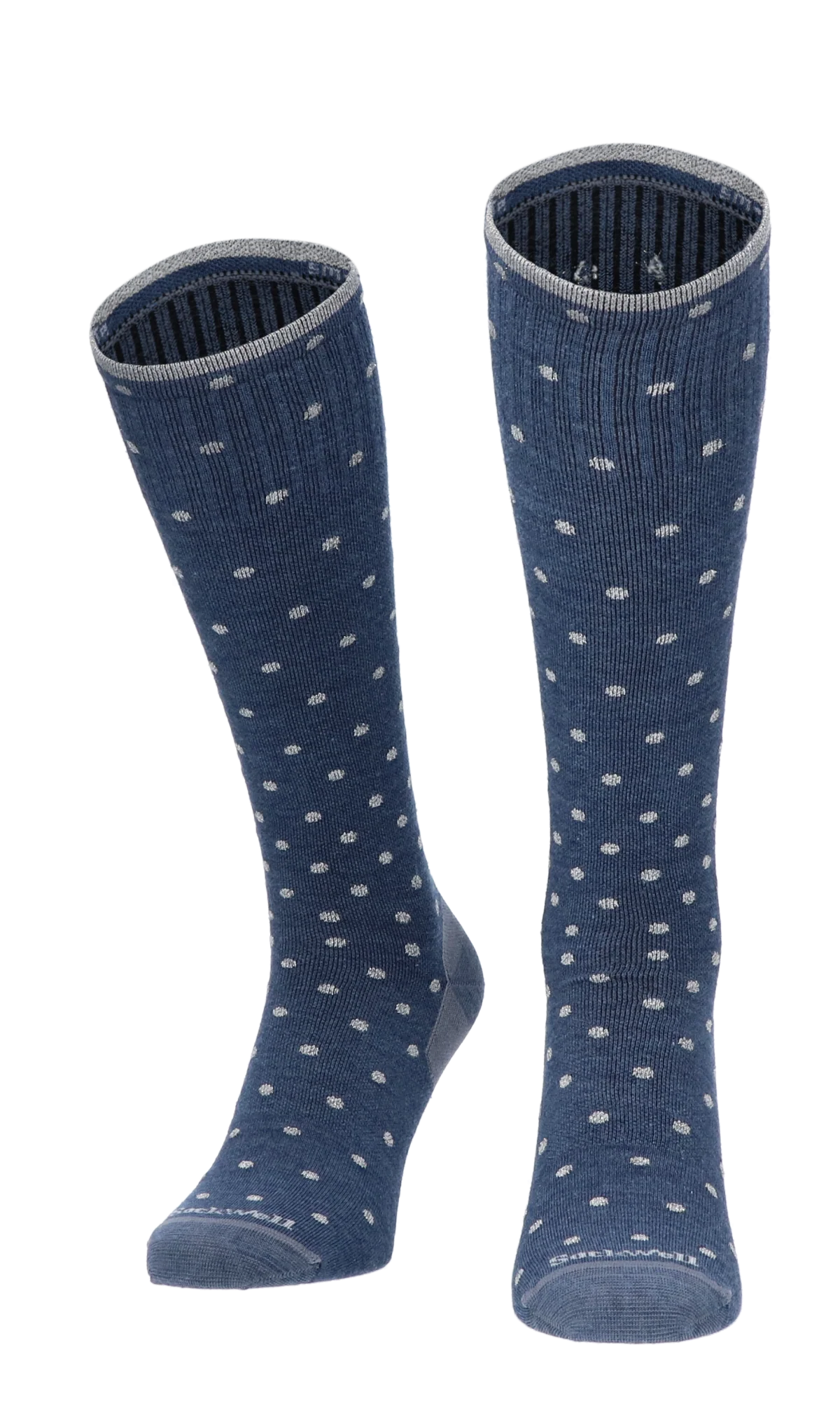 On The Spot Dames Compressiekousen Klasse 1 Denim Sparkle - Image 2