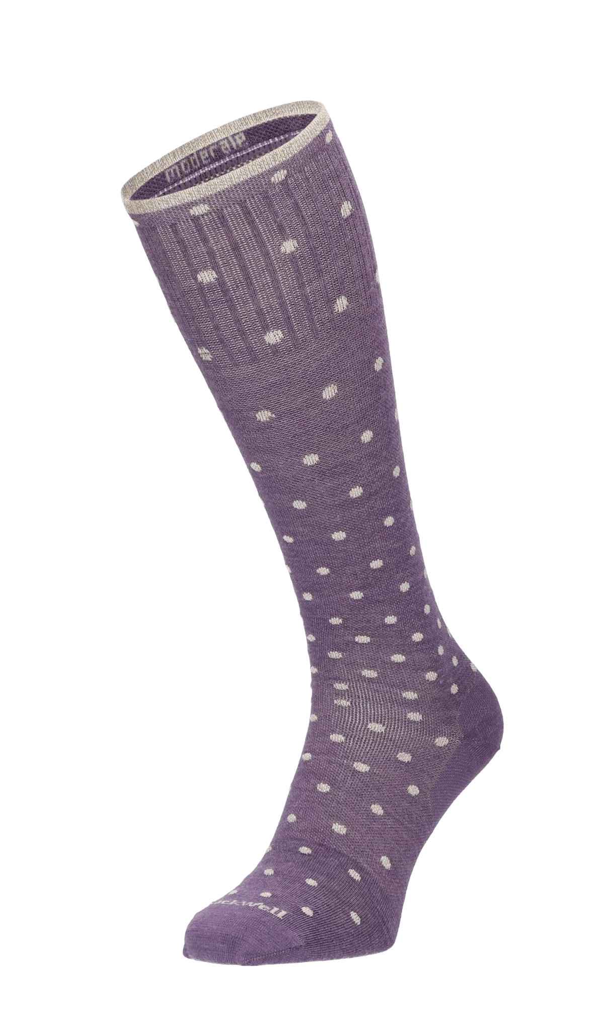 On The Spot Dames Compressiekousen Klasse 1 Plum Sparkle