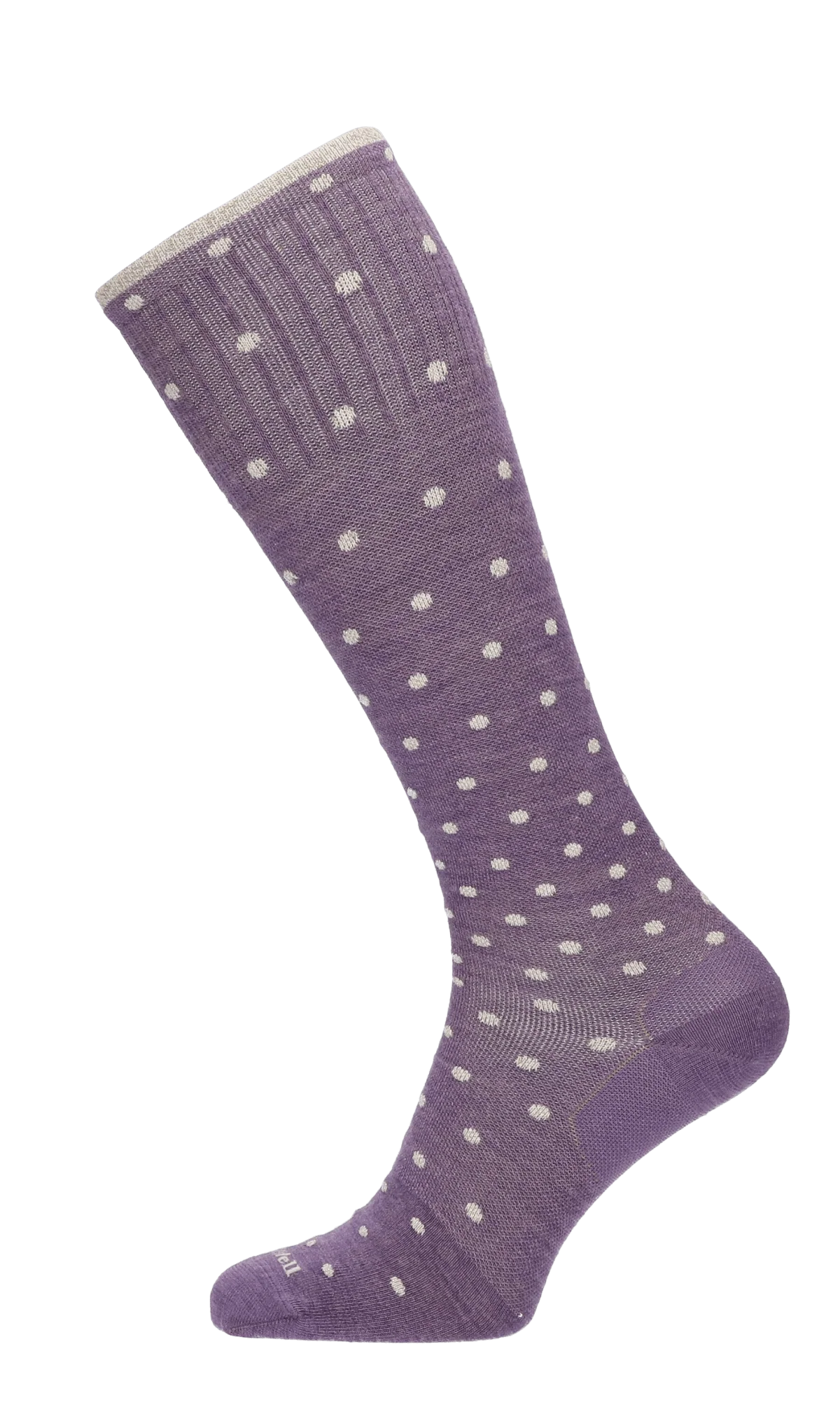 On The Spot Dames Compressiekousen Klasse 1 Plum Sparkle - Image 3