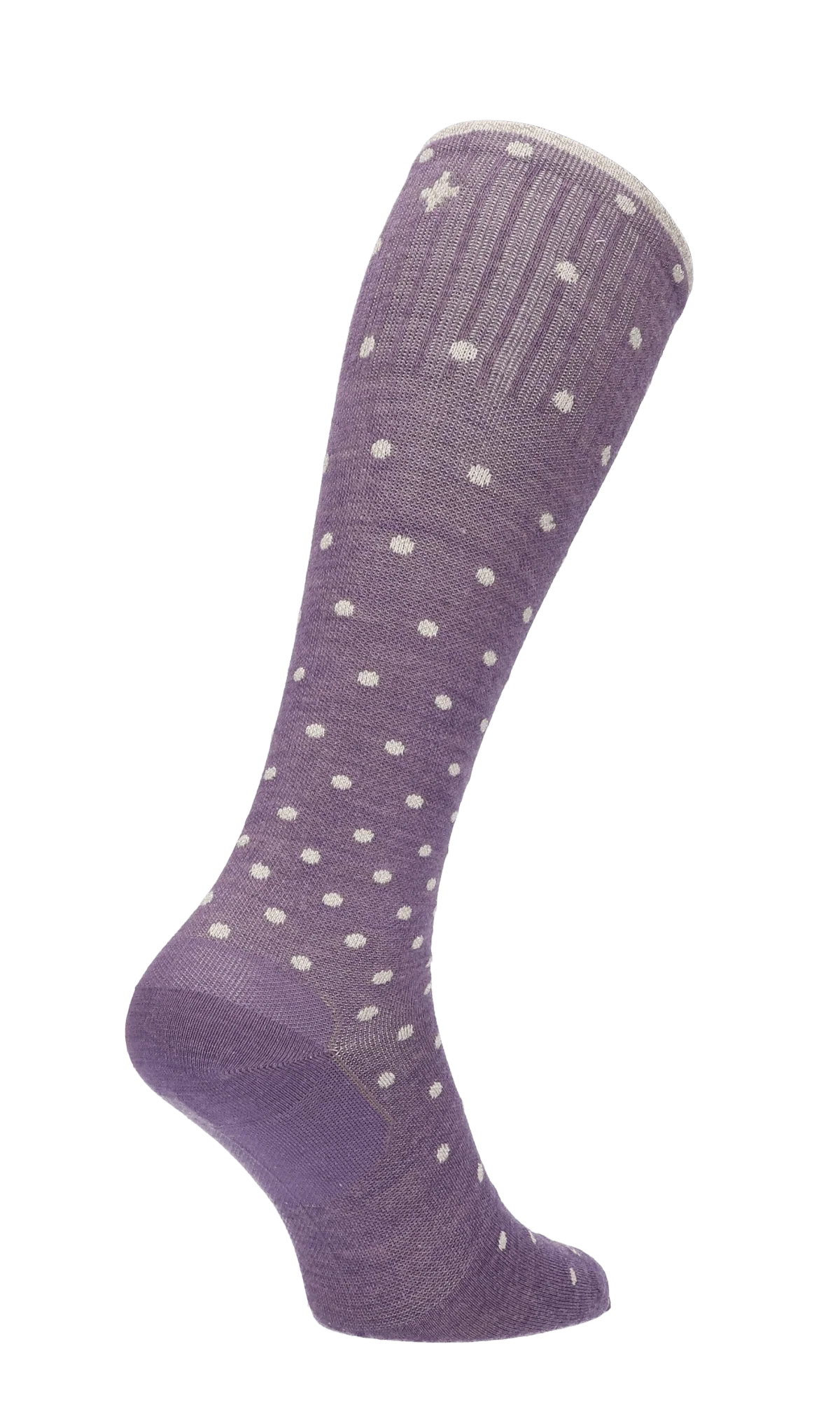 On The Spot Dames Compressiekousen Klasse 1 Plum Sparkle - Image 4