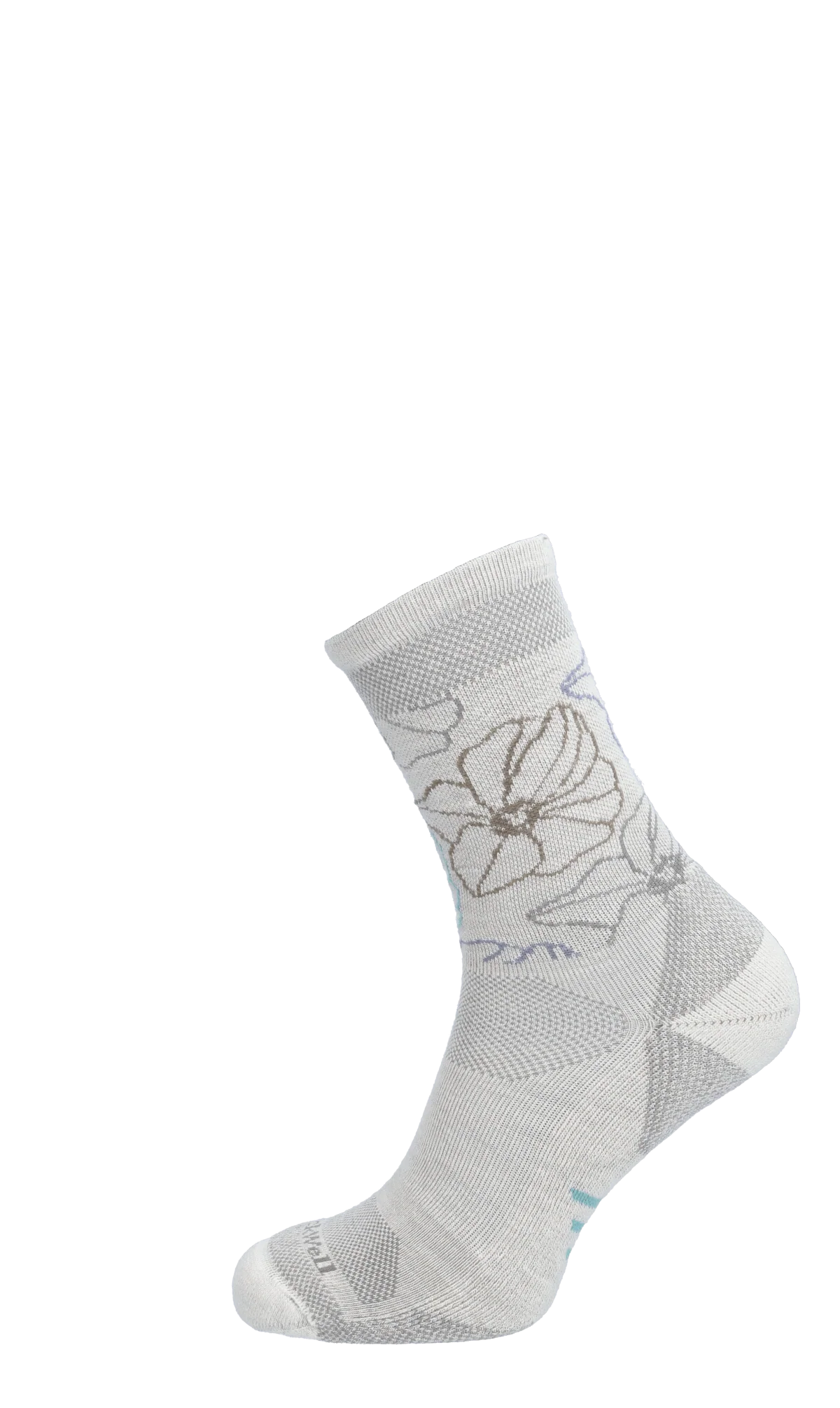 Petal Power Crew Dames Wandelsokken Klasse 1 Natural - Image 3