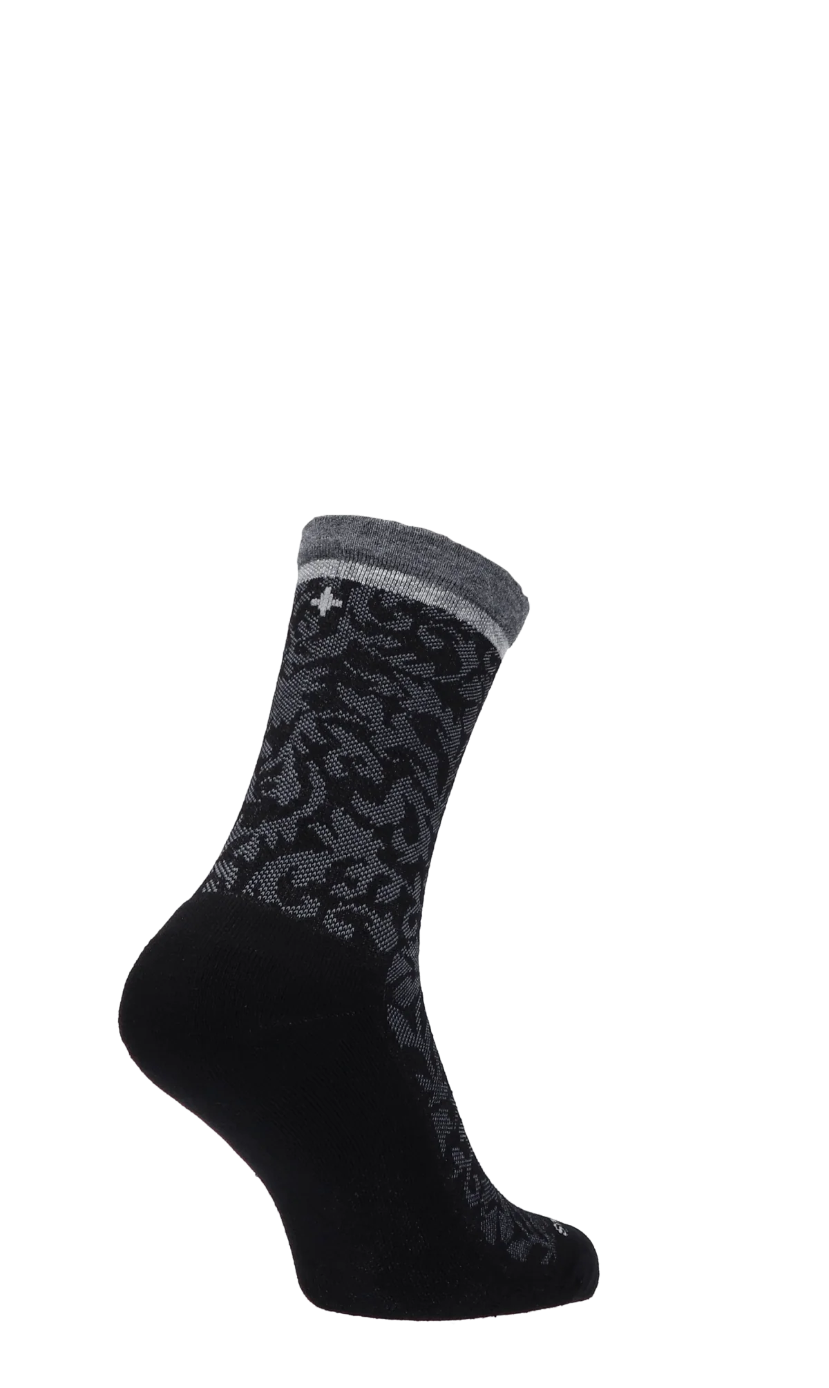 Plantar Cush Crew Dames Hielspoor Sokken Klasse 2 Black - Image 4