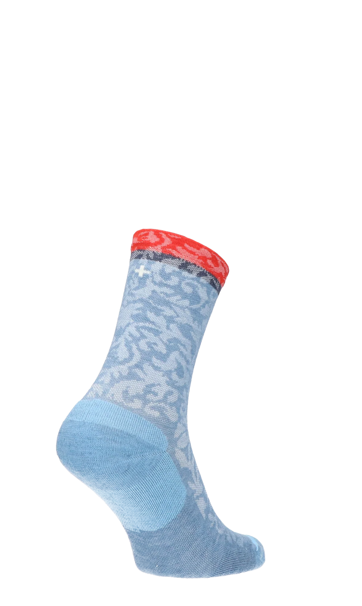 Plantar Cush Crew Dames Hielspoor Sokken Klasse 2 Bluestone - Image 4