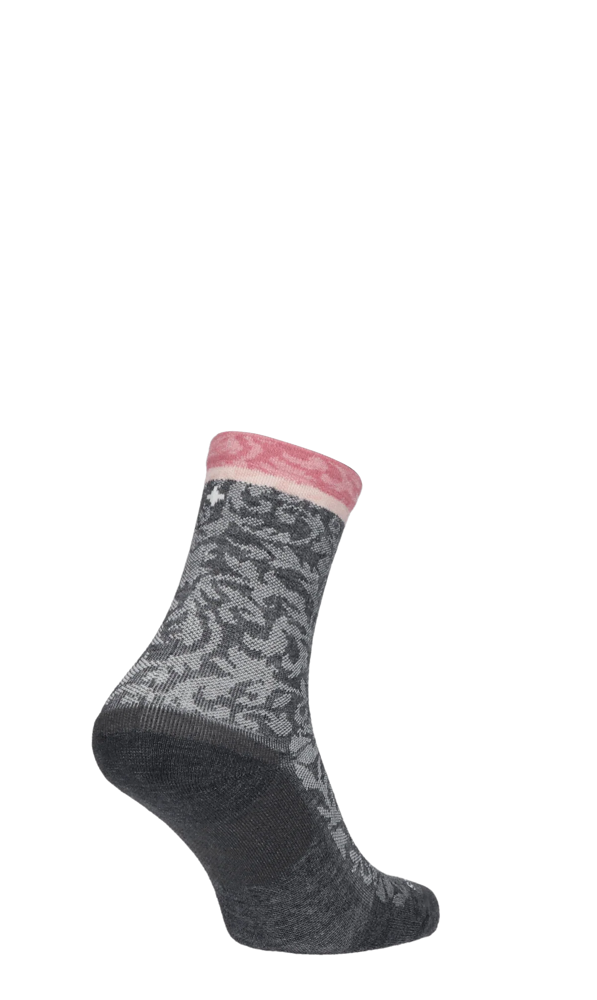 Plantar Cush Crew Dames Hielspoor Sokken Klasse 2 Charcoal - Image 3