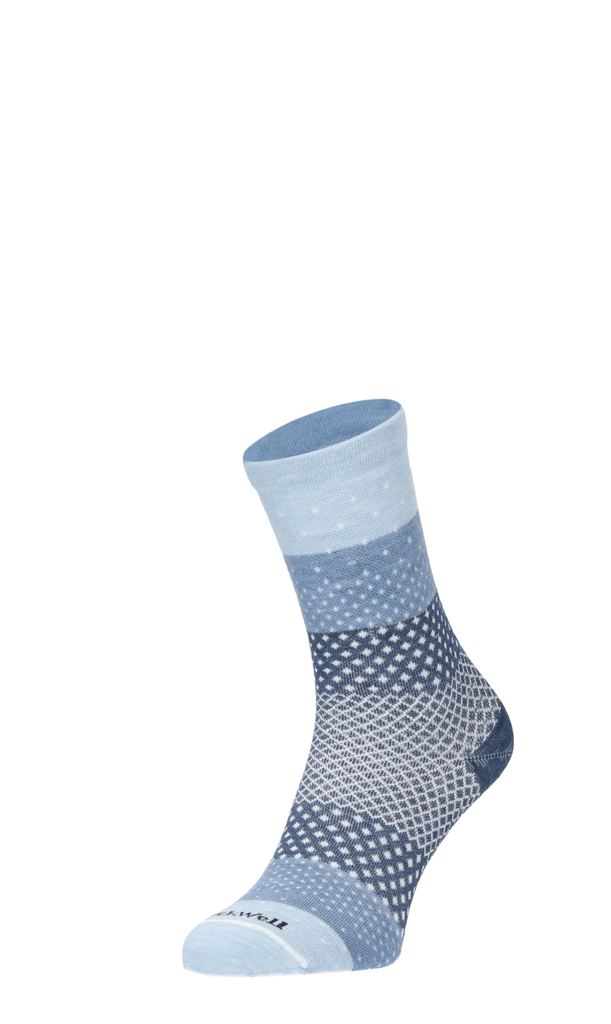Plantar Ease Crew Dames Hielspoor Sokken Klasse 2 Bluestone