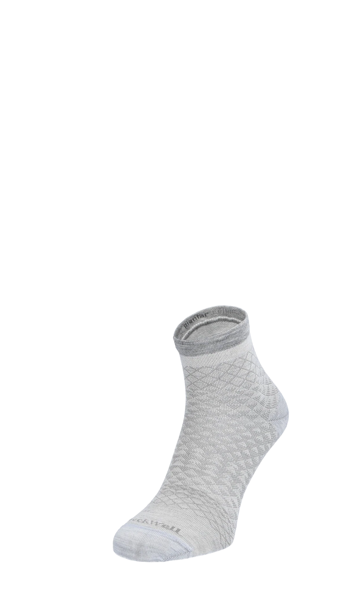 Plantar Ease II Quarter Dames Hielspoor Sokken Klasse 2 Ash