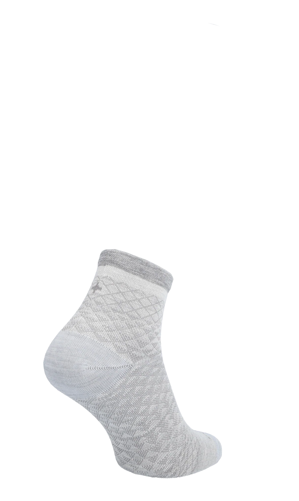 Plantar Ease II Quarter Dames Hielspoor Sokken Klasse 2 Ash - Image 4