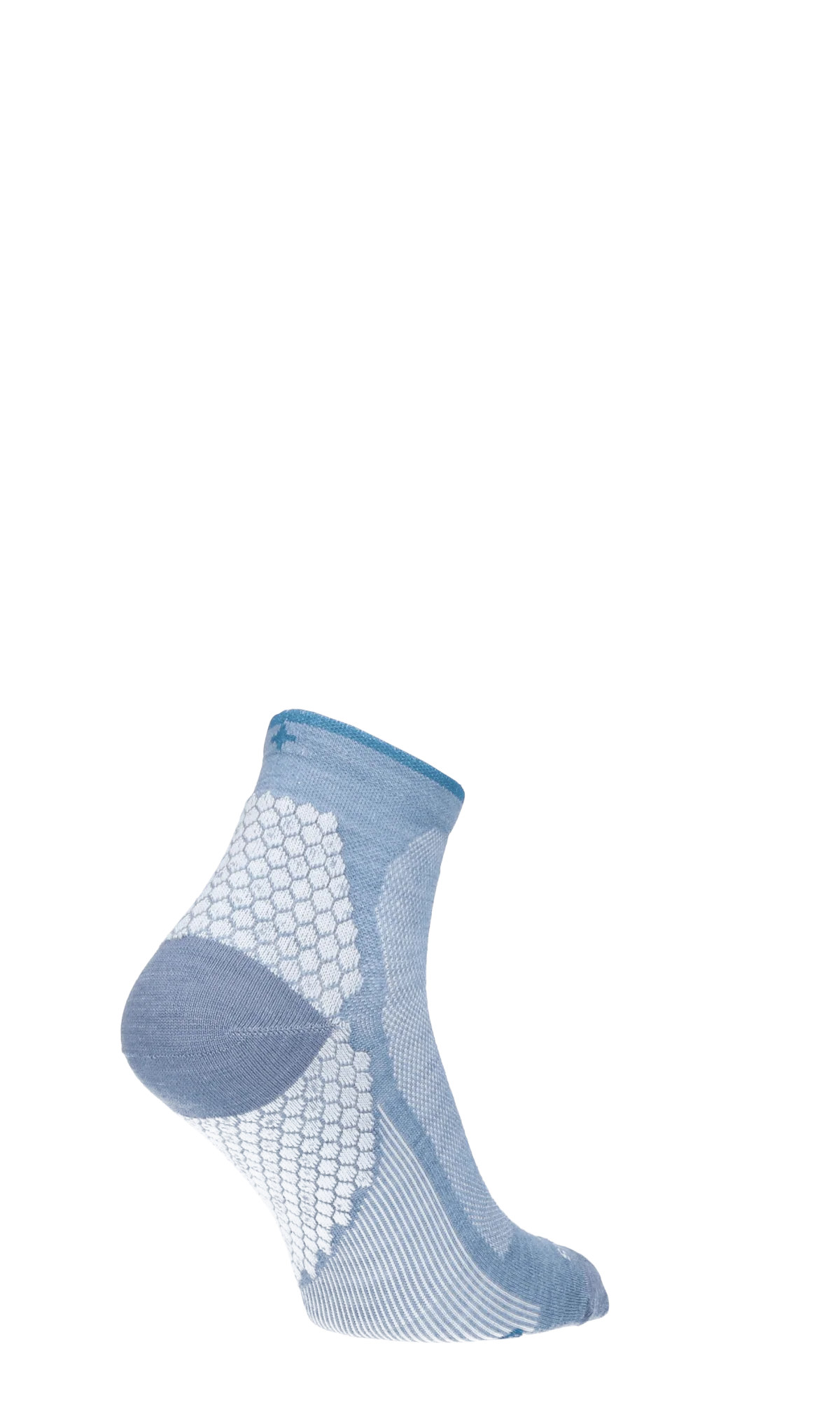 Plantar Sport Quarter Dames Hielspoor Sokken Bluestone - Image 5