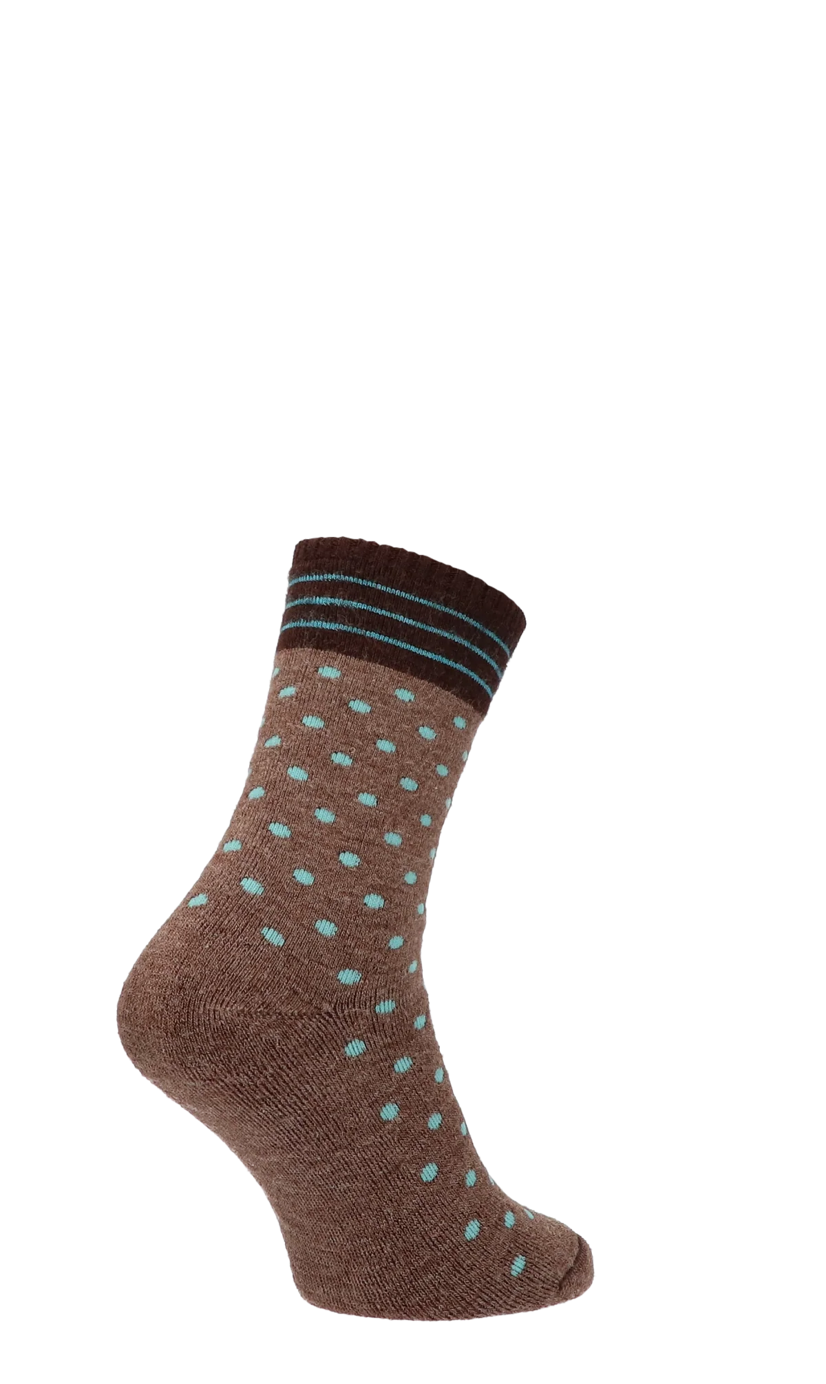 Plush Dames Diabetessokken Bark - Image 4