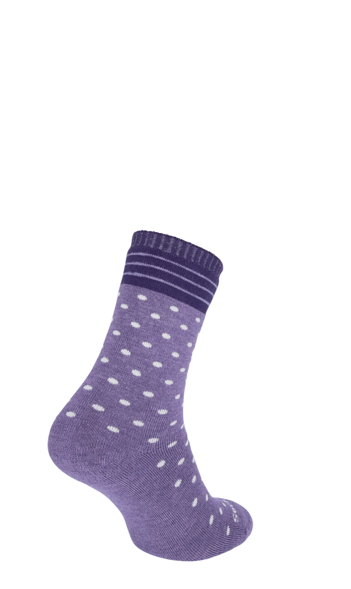 Plush Dames Diabetessokken Plum - Image 4