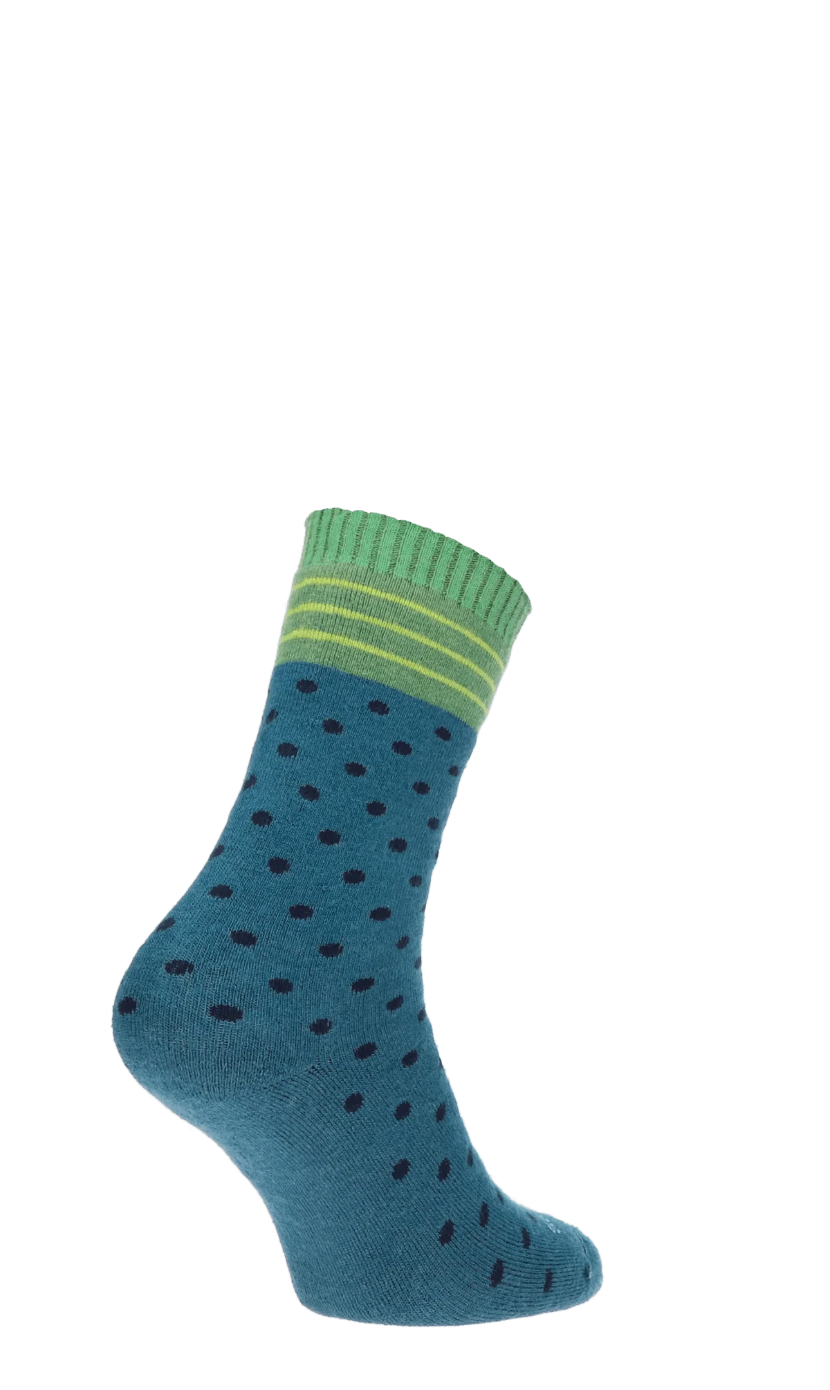 Plush Dames Diabetessokken Teal - Image 4