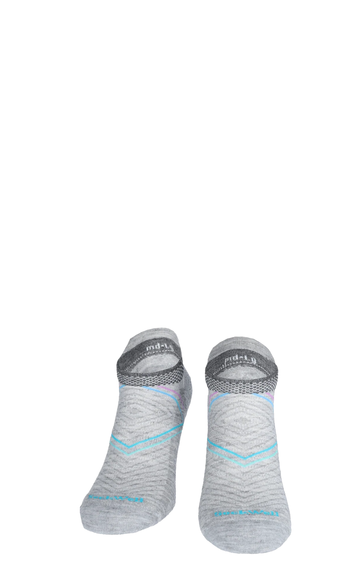 Pulse Micro Dames Sportsokken Klasse 2 Light Grey - Image 2