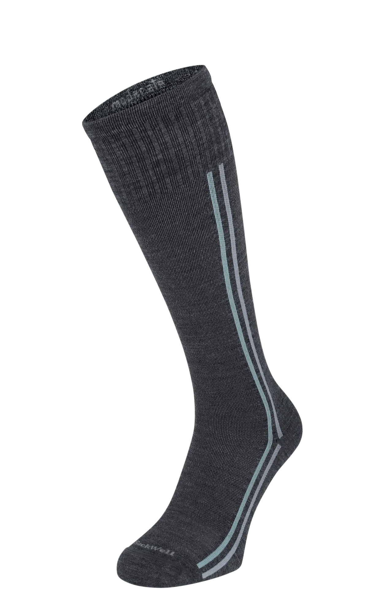 Retro Race Heren Compressiekousen Klasse 1 Charcoal