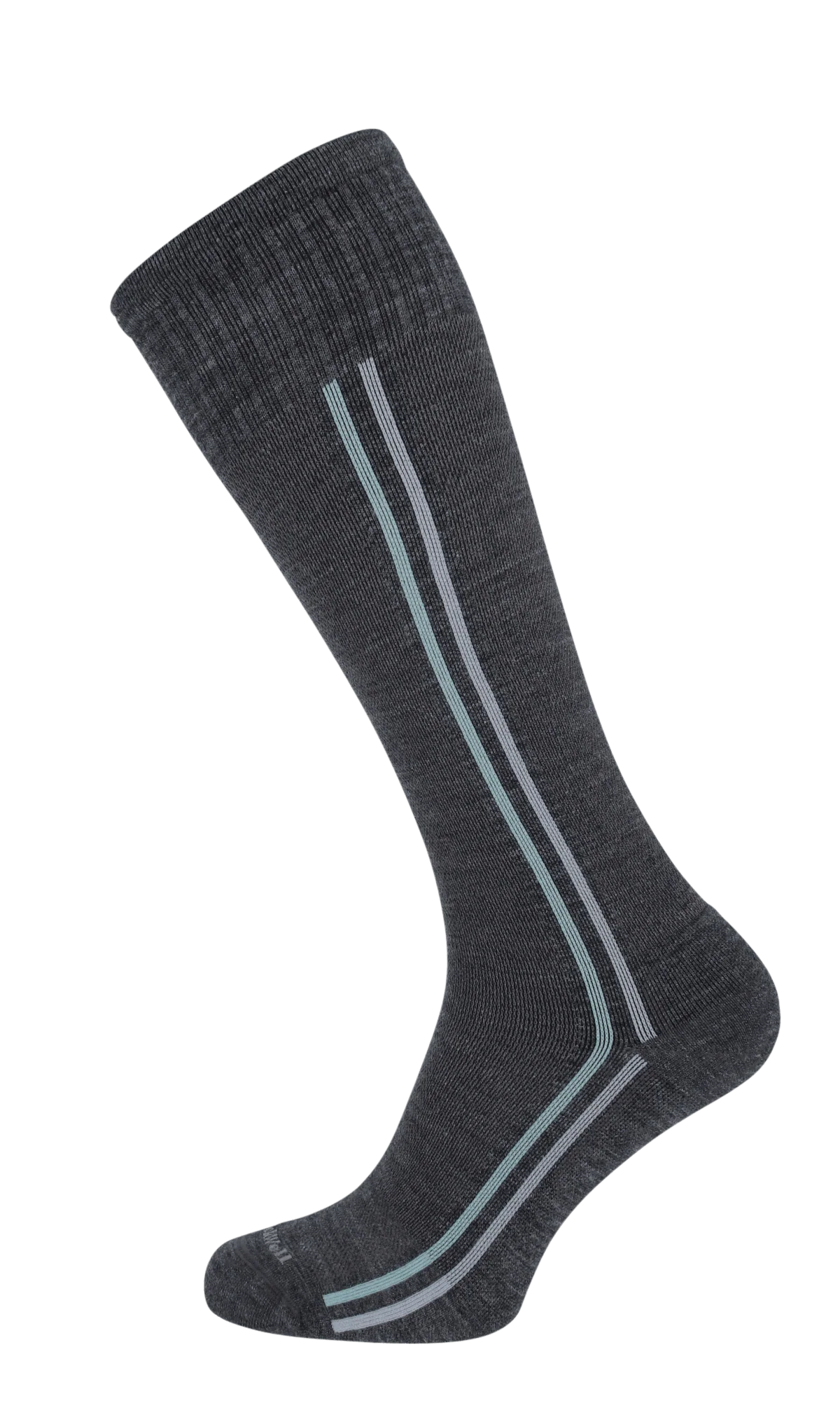 Retro Race Heren Compressiekousen Klasse 1 Charcoal - Image 3