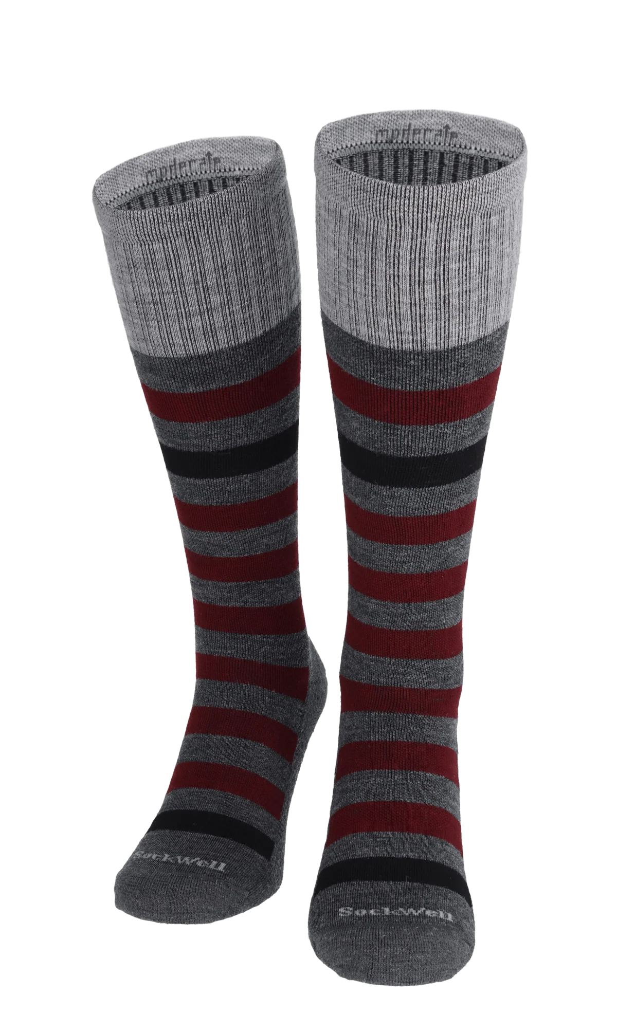 Rugby Heren Compressiekousen Klasse 1 Charcoal - Image 2