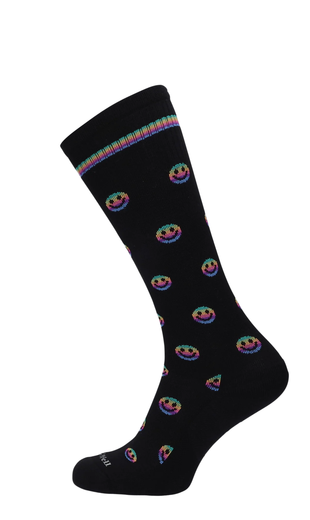 Smiley Dames Compressiekousen Klasse 1 Black - Image 3