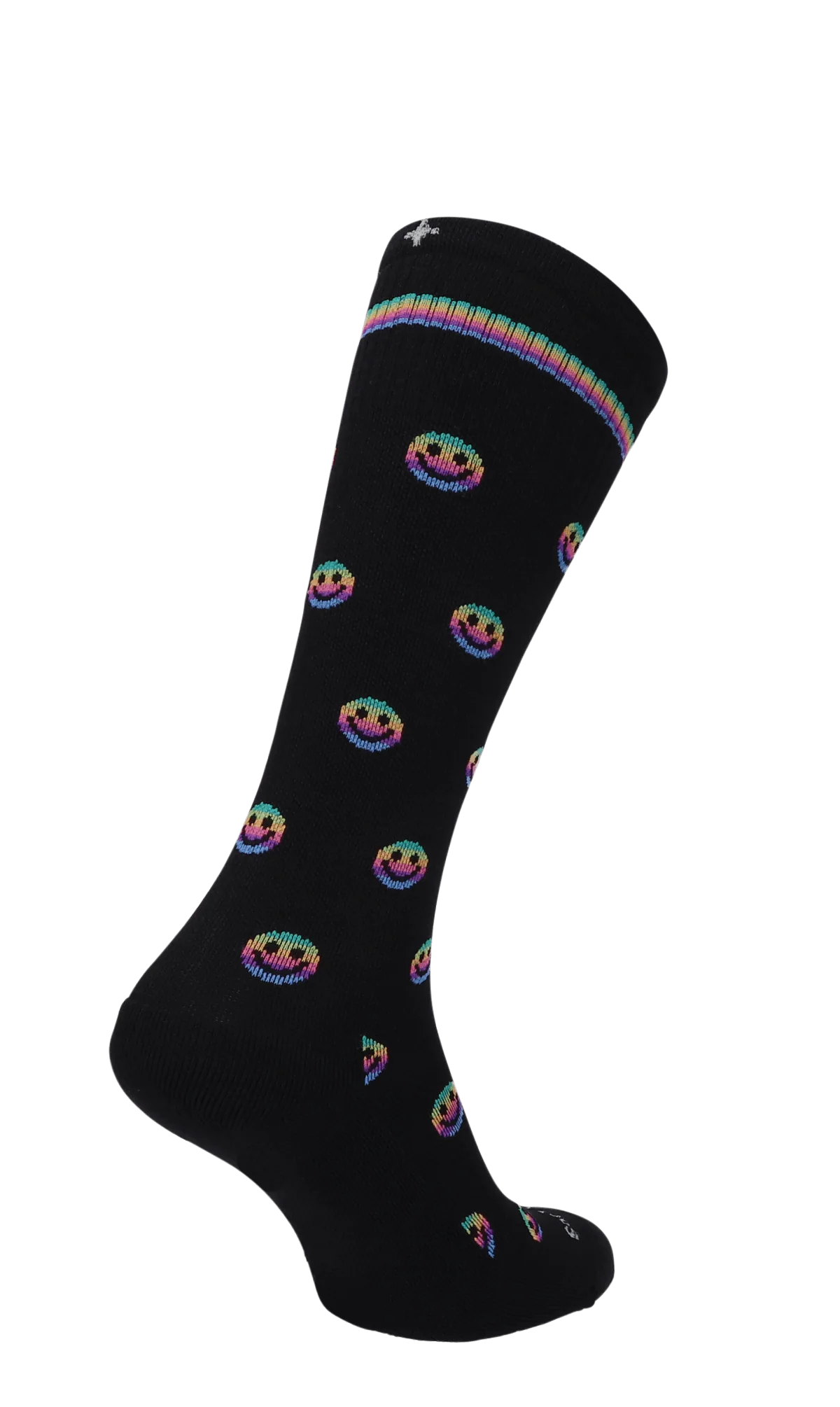 Smiley Dames Compressiekousen Klasse 1 Black - Image 4