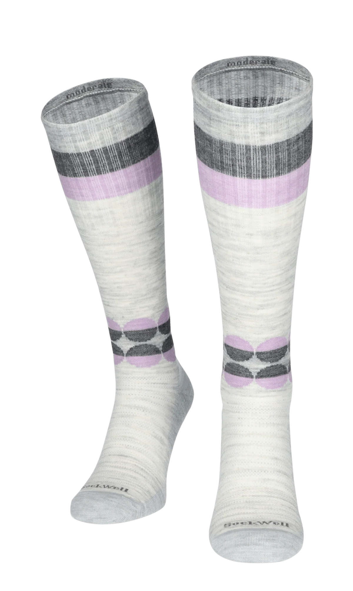 Spin Dames Compressiekousen Klasse 1 Ash - Image 2