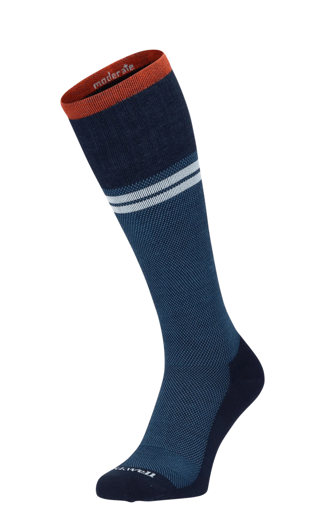 Sportster Heren Compressiesokken Klasse 1 Navy