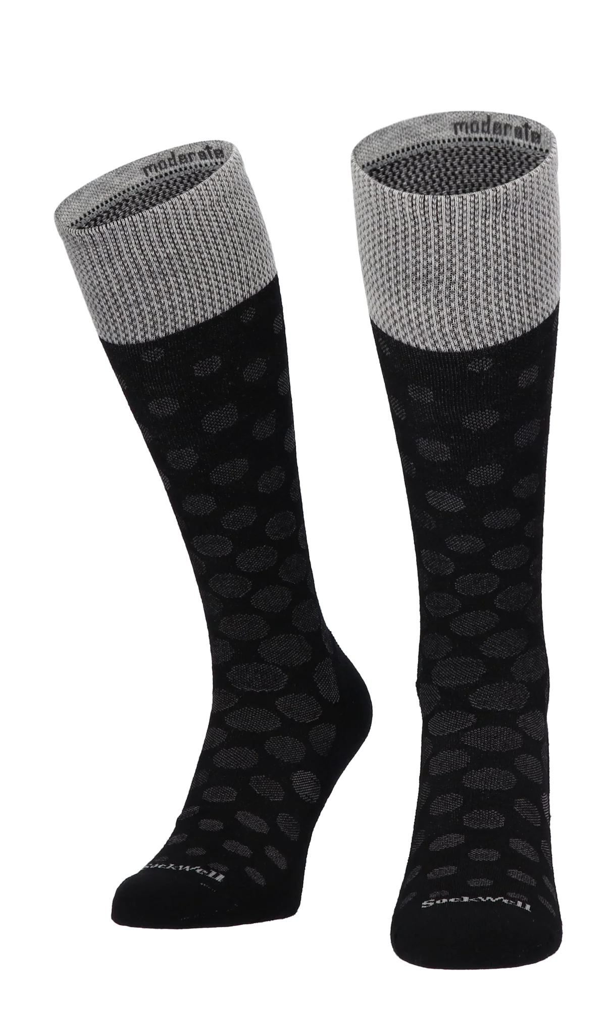 Spot On Dames Compressiesokken Klasse 1 Black - Image 2