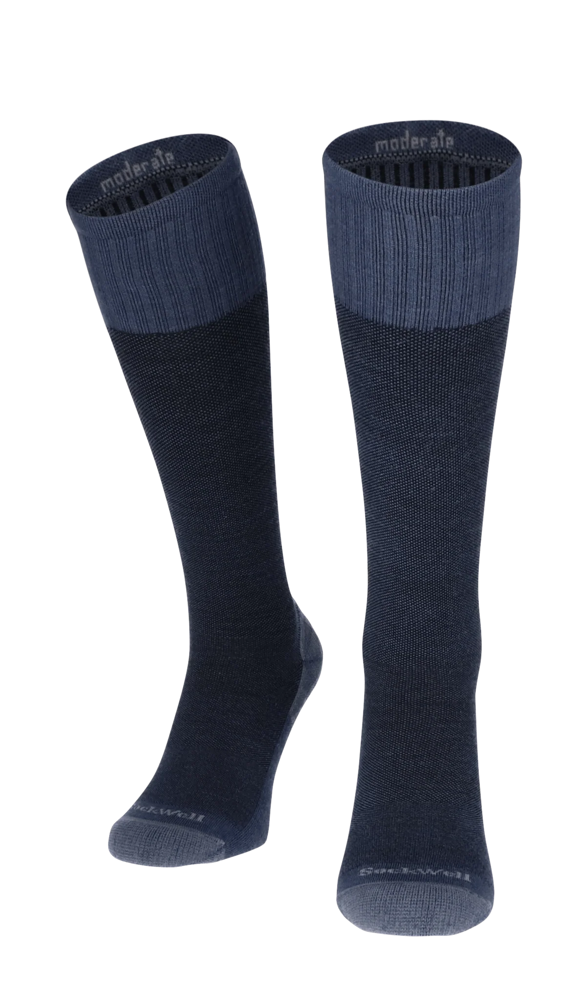 The Basic Dames Compressiekousen Klasse 1 Denim - Image 4
