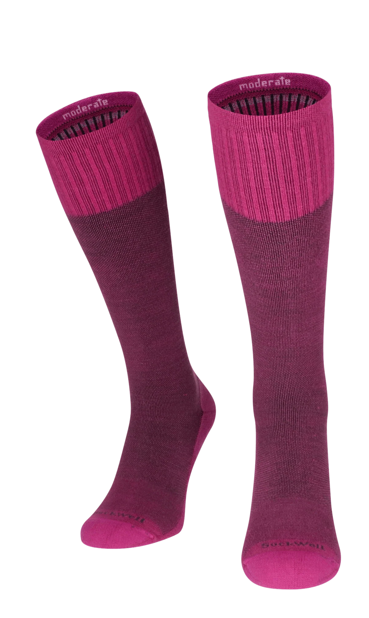 The Basic Dames Compressiekousen Klasse 1 Raspberry - Image 2