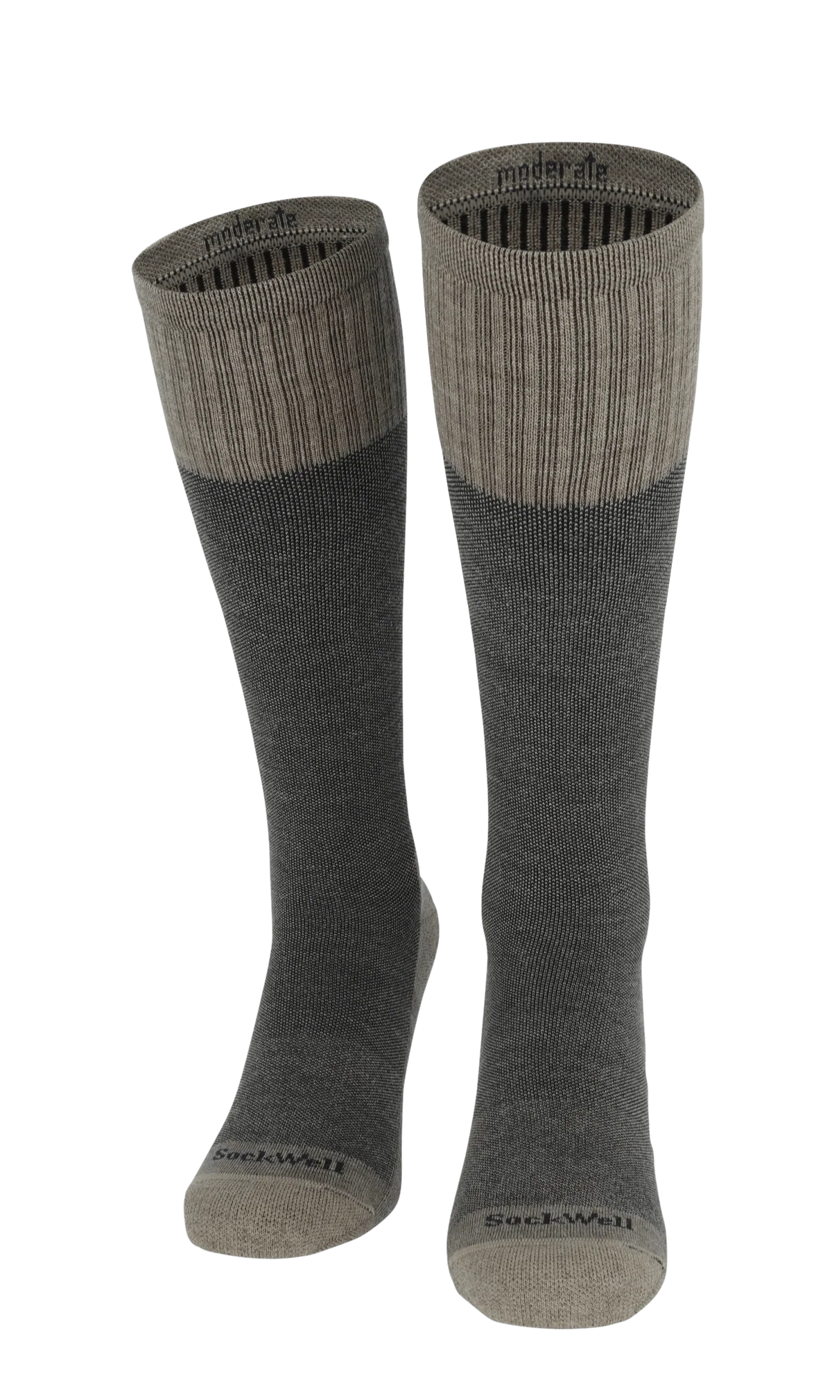 The Basic Heren Compressiekousen Klasse 1 Khaki - Image 2
