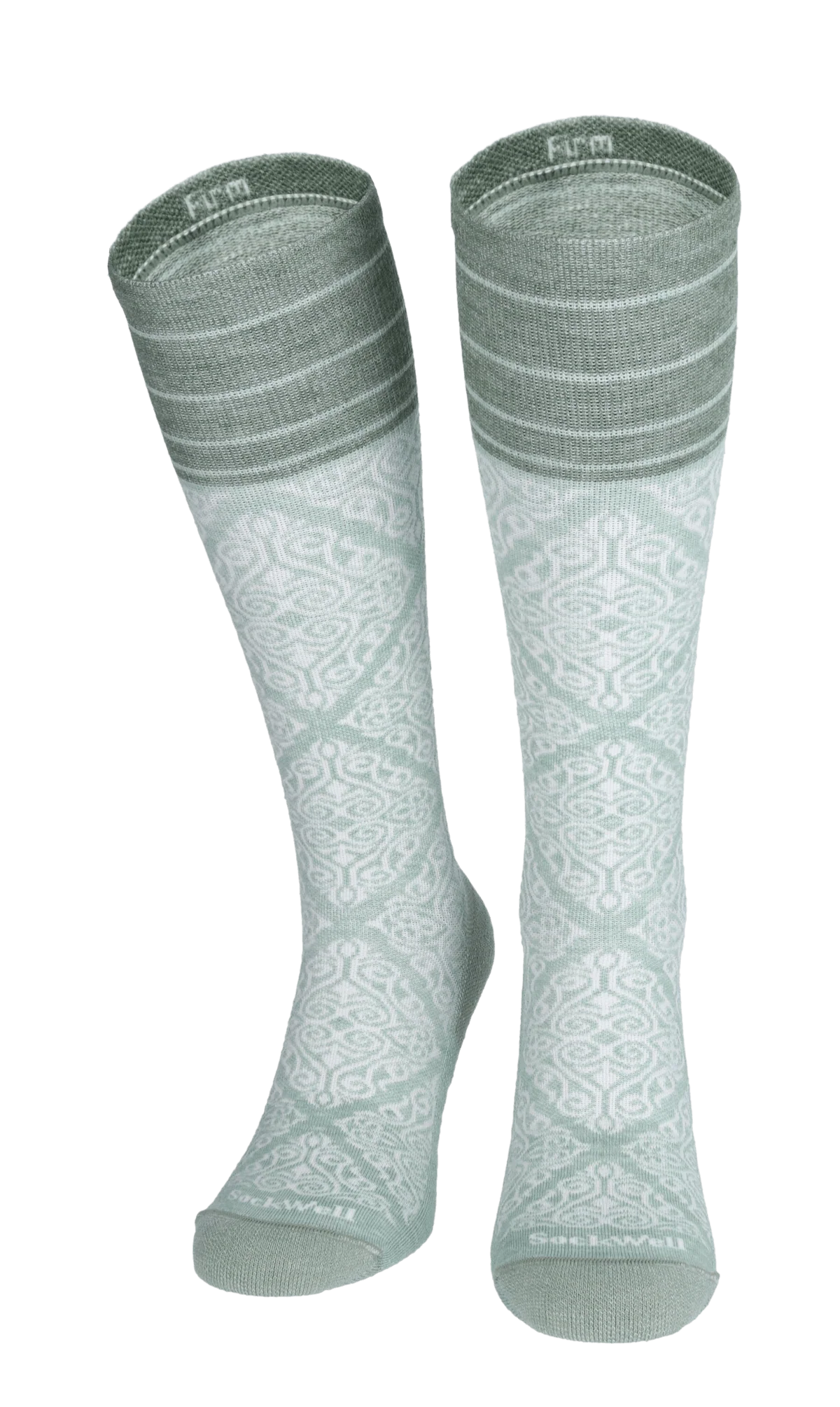 The Raj Dames Compressiekousen Klasse 2 Celadon - Image 2