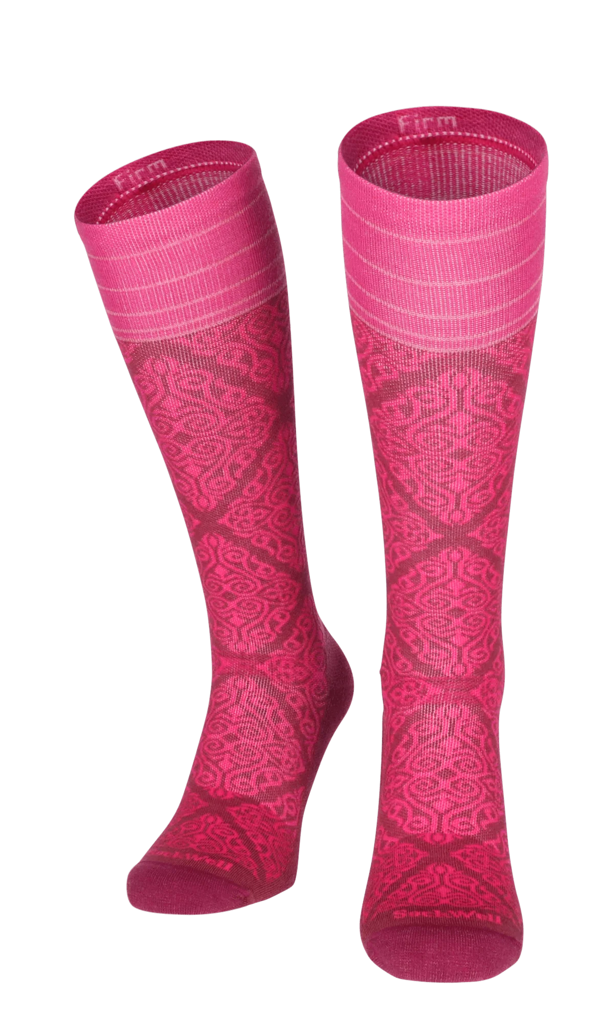 The Raj Dames Compressiekousen Klasse 2 Mulberry - Image 2