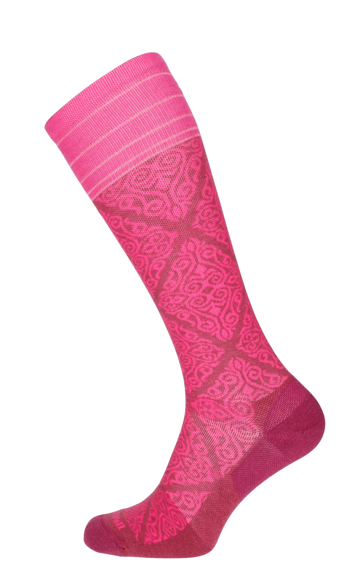 The Raj Dames Compressiekousen Klasse 2 Mulberry - Image 3