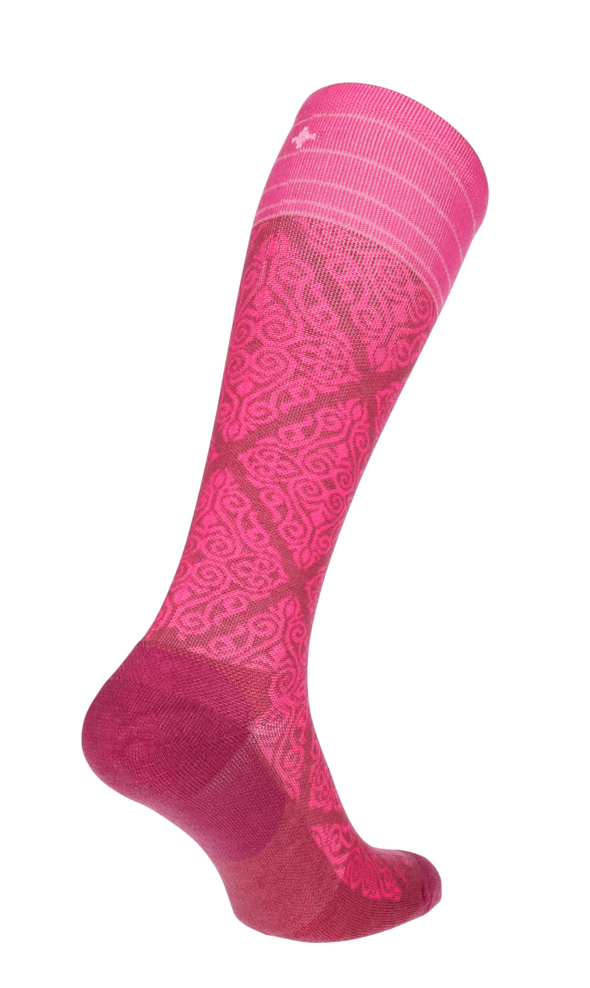 The Raj Dames Compressiekousen Klasse 2 Mulberry - Image 4