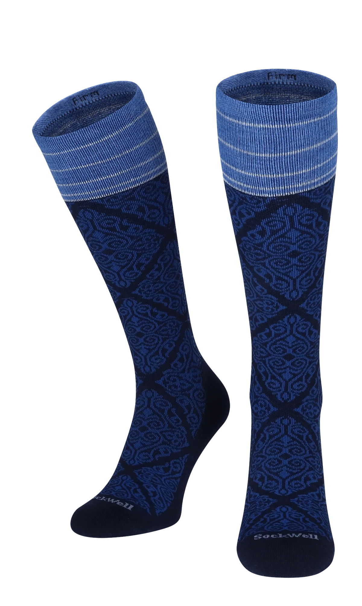 The Raj Dames Compressiekousen Klasse 2 Navy - Image 2