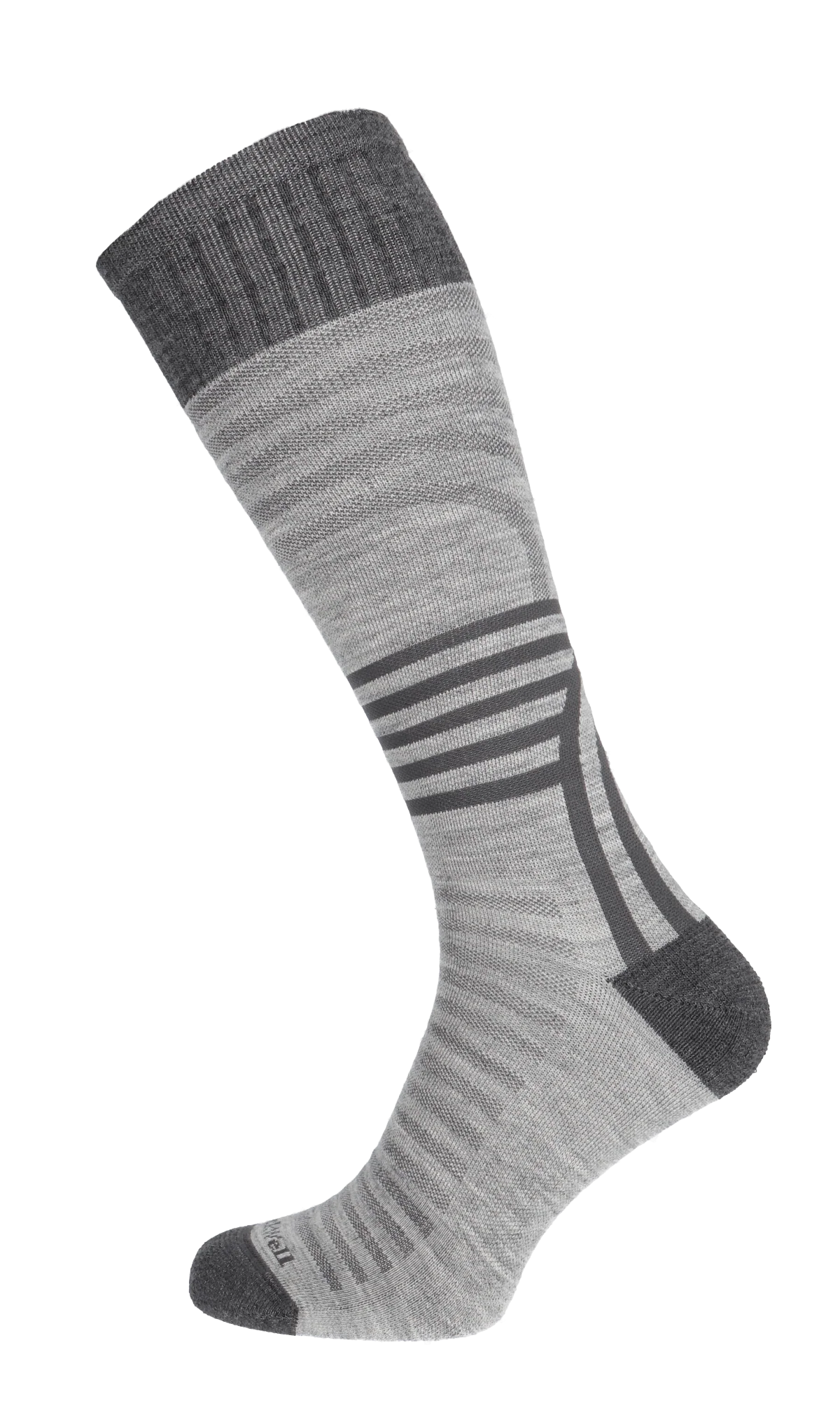 Track & Field Heren Sportsokken Klasse 1 Light Grey - Image 3
