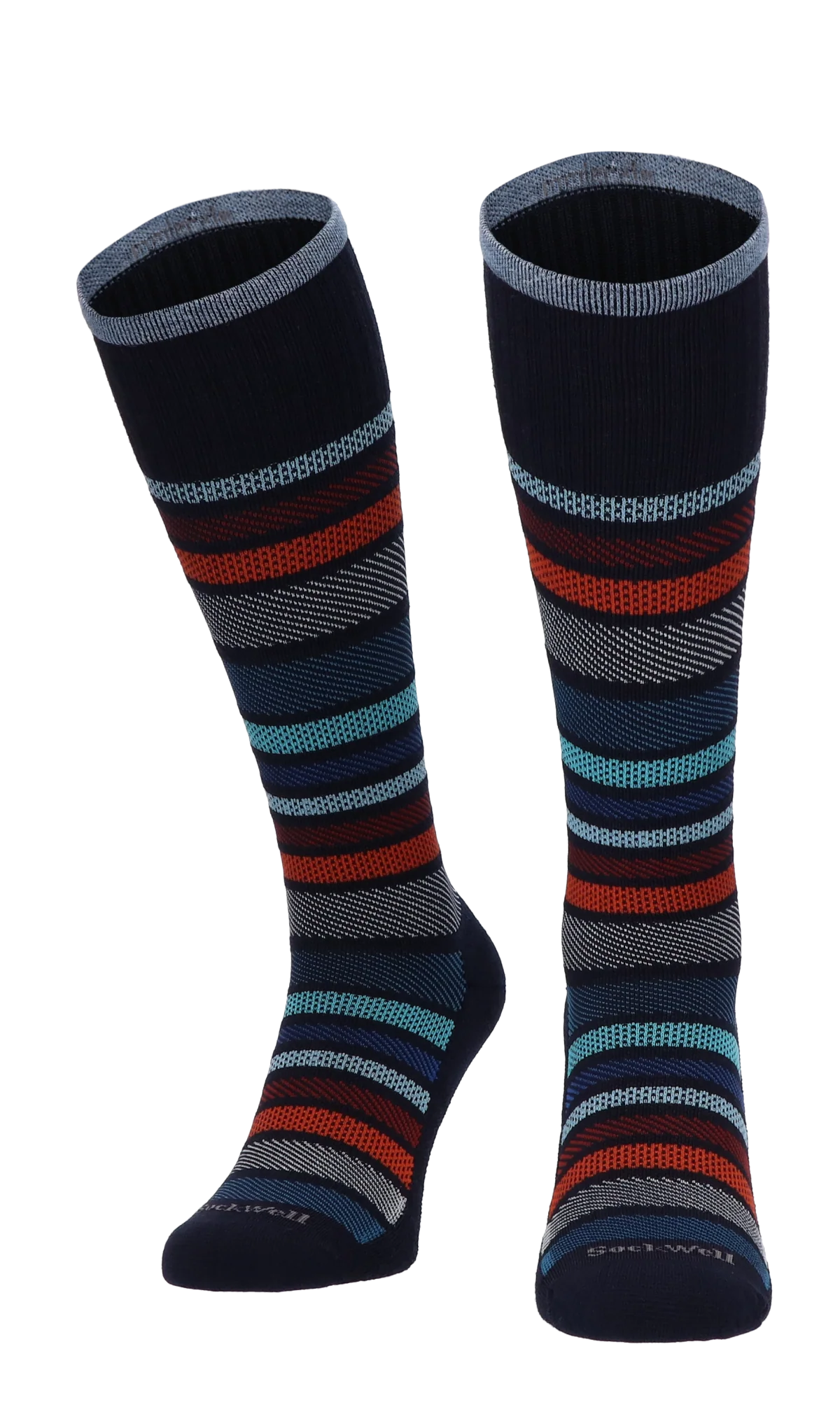 Twillful Heren Compressiesokken Klasse 1 Navy - Image 2