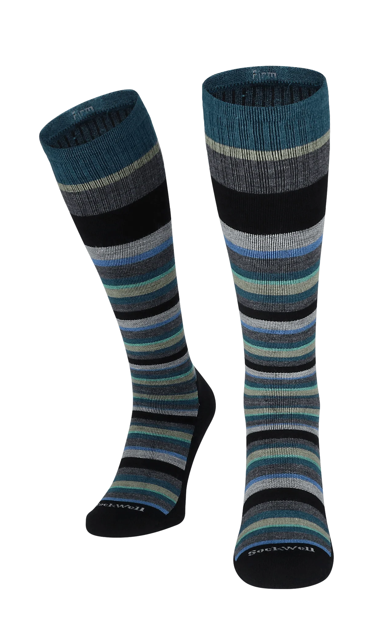 Up Lift Heren Compressiekousen Klasse 2 Black - Image 2