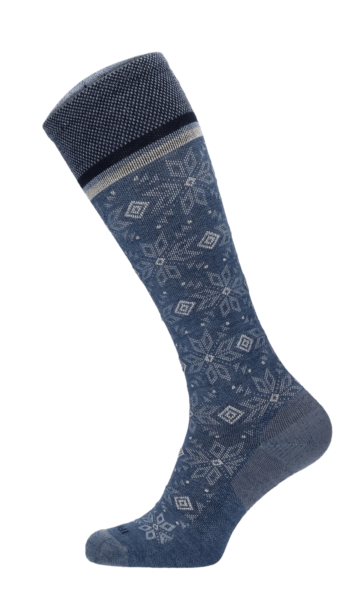 Winterland Dames Compressiekousen Klasse 1 Denim - Image 4